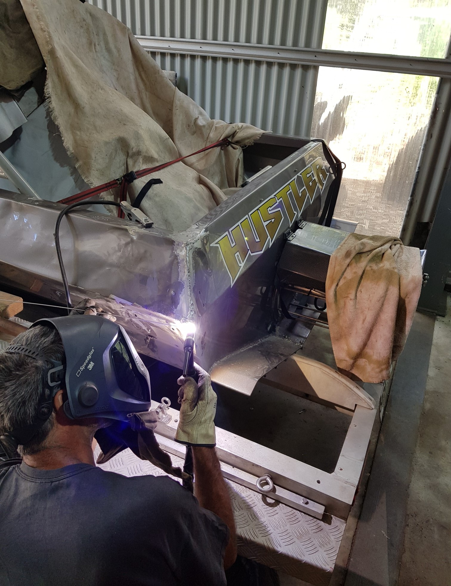 Jet boat repairs Cagetec